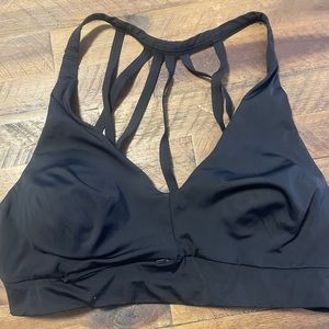 EUC Athleta black sports bra - 36 B/C